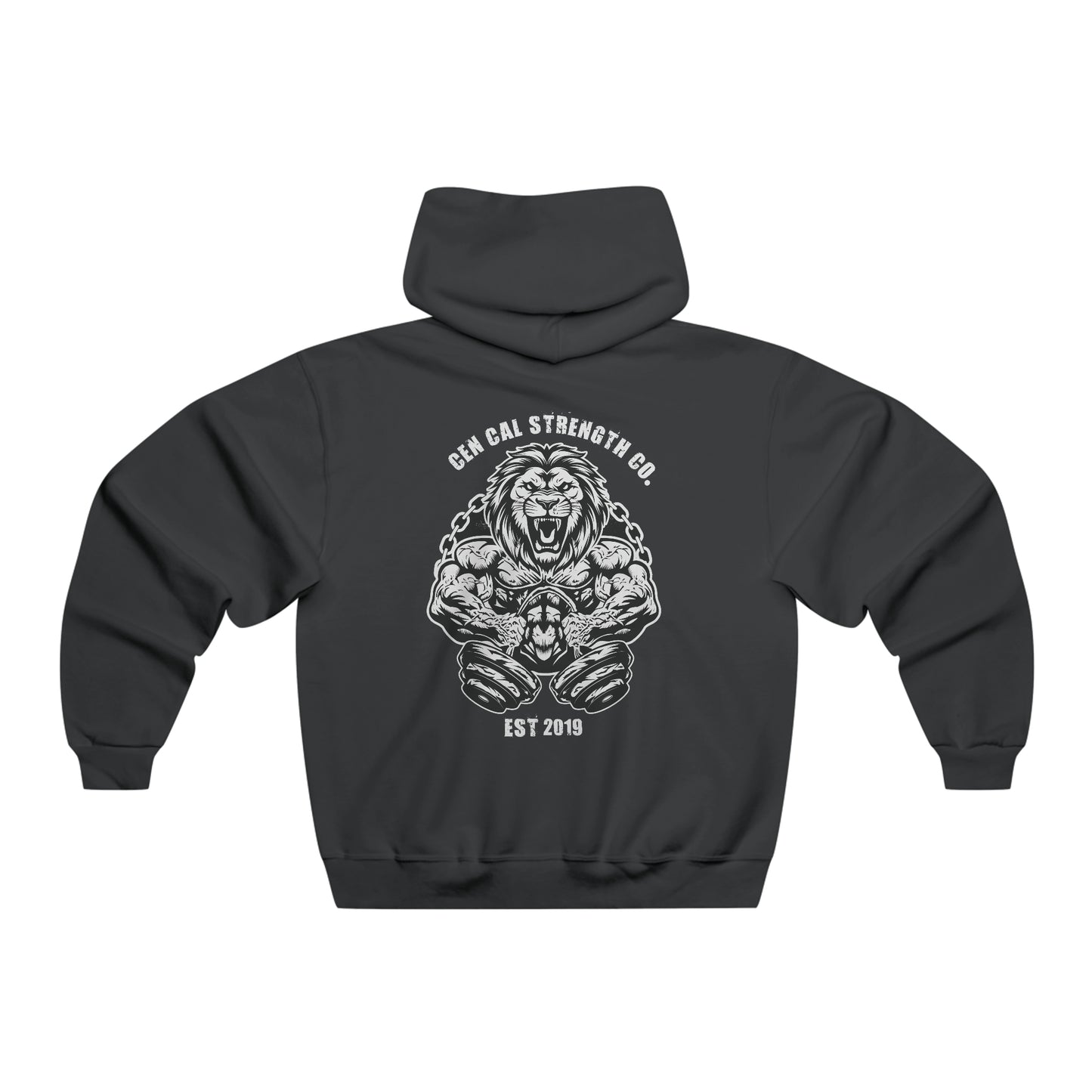BESTIA CENCAL STRENGTH CO! Men's NUBLEND® Hooded Sweatshirt