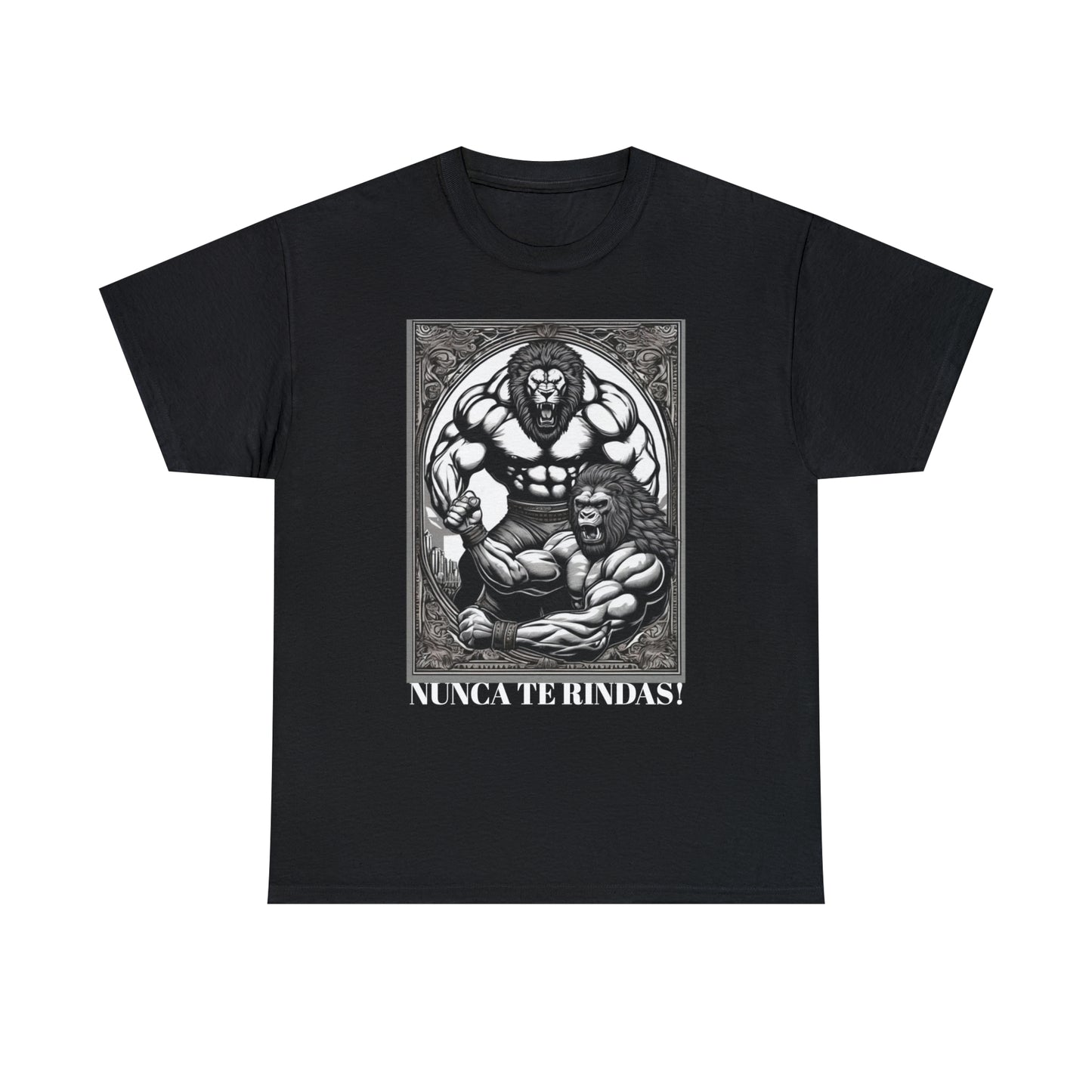 NUNCA TE RINDAS SHORT SLEEVE TEE! NEVER GIVE UP ! CENCAL STRENGTH CO.