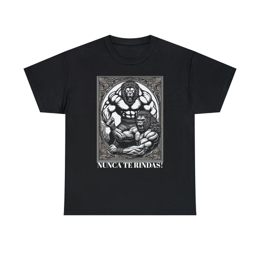 NUNCA TE RINDAS SHORT SLEEVE TEE! NEVER GIVE UP ! CENCAL STRENGTH CO.