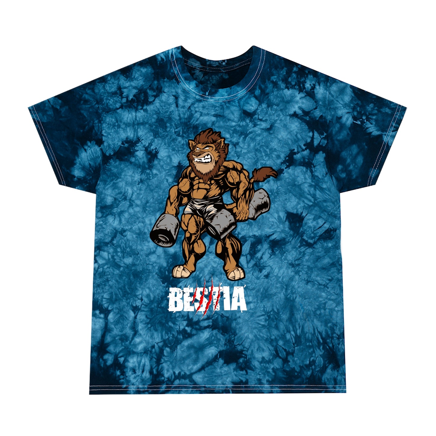 BESTIA , CENCAL STRENGTH CO. Tie-Dye Tee, Crystal